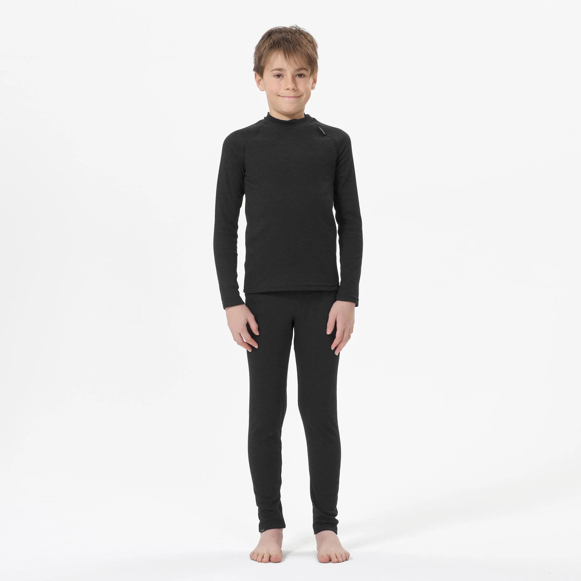 Wedze Kids' BL100 Thermal Ski Base Layer Bottom - Image 5