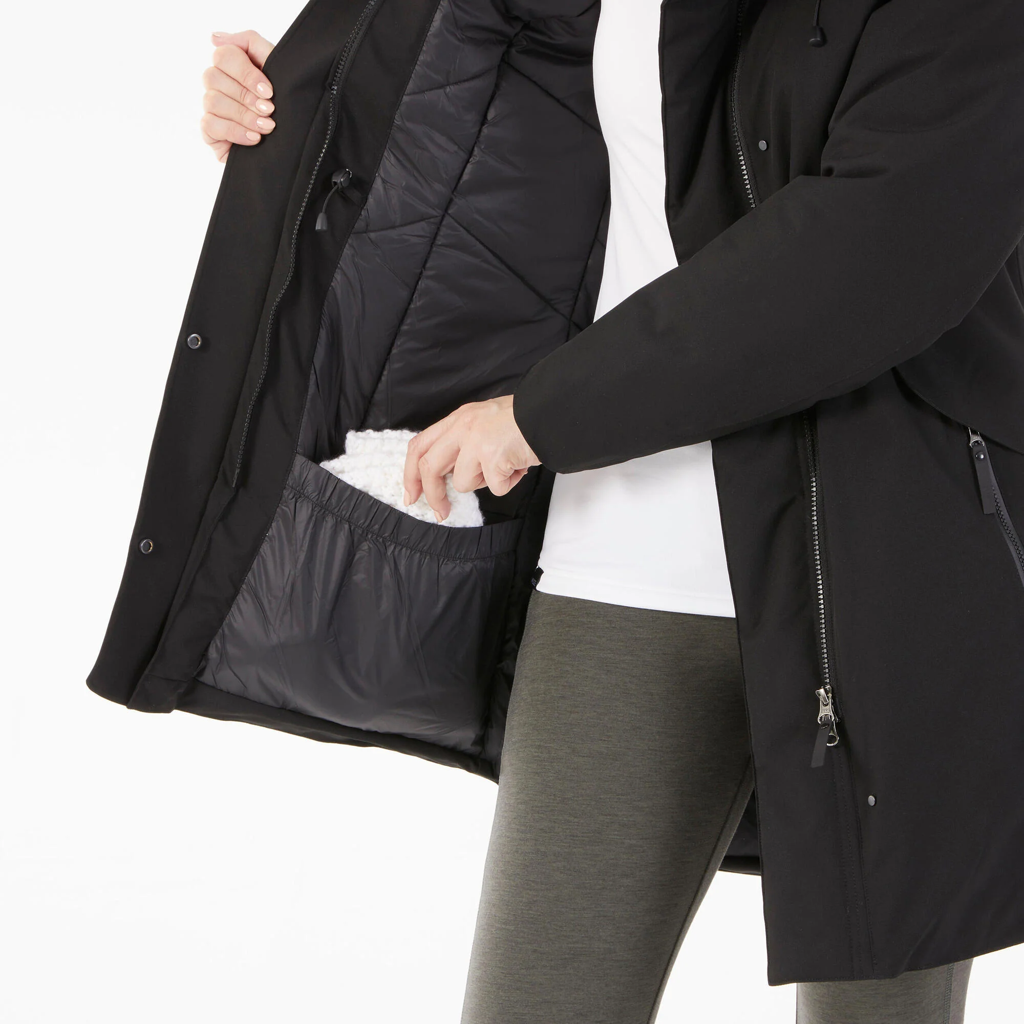 Quechua Women's SH500 Waterproof Winter Parka - Image 7