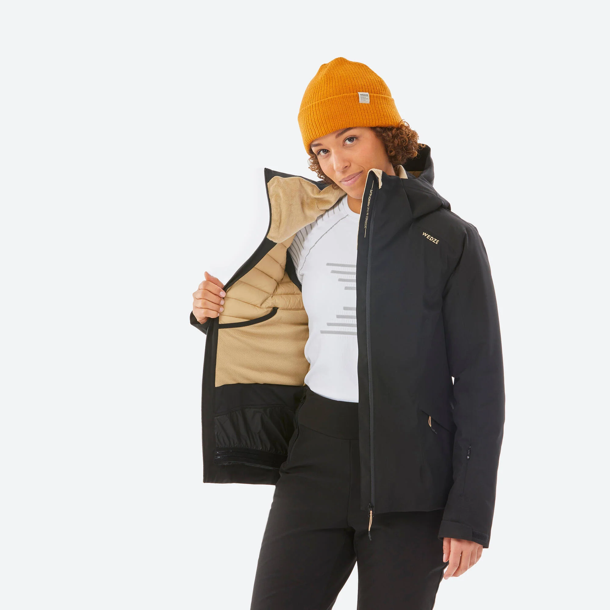 Wedze Women's 500 Waterproof Ski Jacket - Image 5
