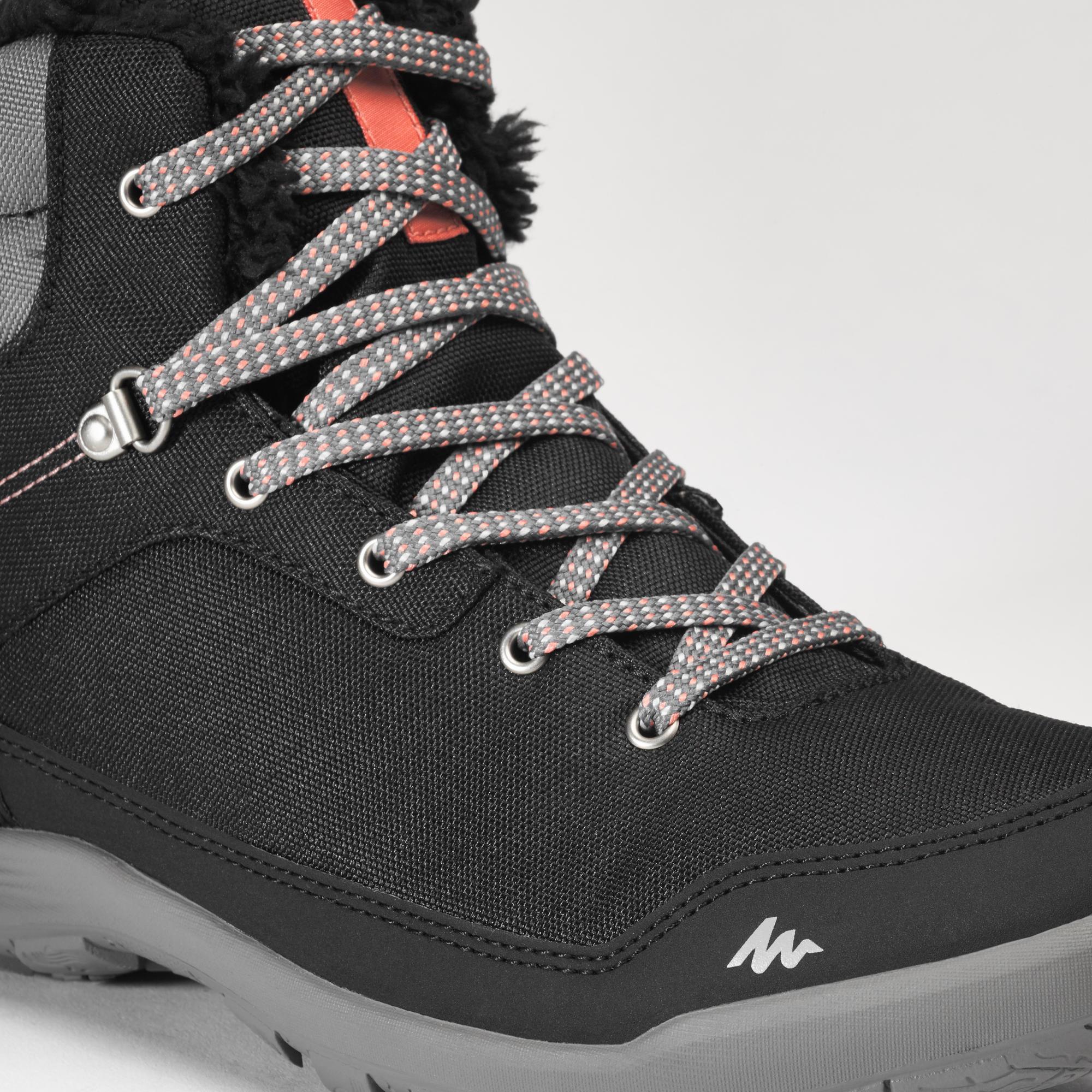 Quechua Women's SH100 MID Warm and Waterproof Hiking Boots - Image 4